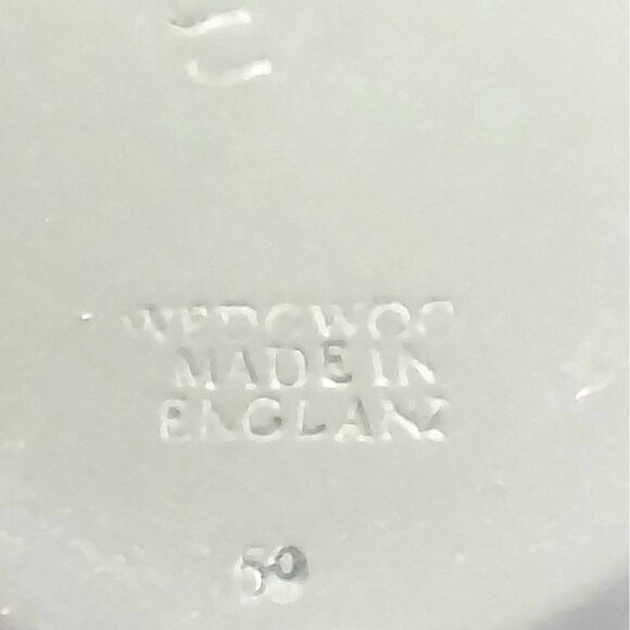 Vintage Wedgwood Sage Green Jasperware Demitasse Cup & Saucer England Porcelain - Picture 8 of 10